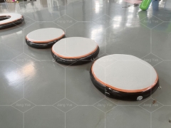 Inflatable Ninja Obstacle Course Challenge Parkour Air Track Ninja Block Games for Trampoline Park