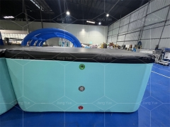 Commercial Customized Outdoor Portable Inflatable Pool Drop Stitch Fabric Dwf Kids Drop Stitch Pool