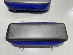 Parkour Gym Training Equipment Air Track Crawl Bridge Ninja Warrior Obstacle Course Inflatable Obstacle For Kids