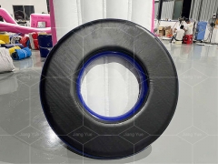 Parkour Gym Training Equipment Air Track Crawl Bridge Ninja Warrior Obstacle Course Inflatable Obstacle For Kids