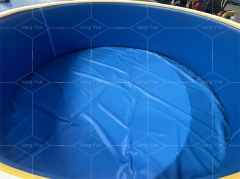 Customized New Round or Square Drop Stitch Inflatable Hot Tub Pvc Material Big Size Swimming Pool for Adults Party Plunge