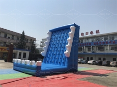 commercial PVC inflatable climbing wall Inflatable obstacle climbing for kids