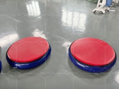 Kid And Adult Indoor Inflatable Air Ninja Warrior Obstacles Equipment Ninja Air Piston