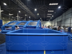 Commercial Customized Outdoor Portable Drop Stitch Dwf Kids Adults Durable Inflatable Swimming Water Pool Large Inflatable Pool