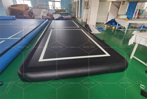 trampoline park custom multi-sport soft bouncy floor basketball air track Arena sport court inflatable Air Court Jyue-SC-014