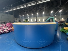 Drop Stitch Fabric Inflatable Family Full-Sized Inflatable Swimming Pool for Sale