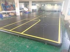 OEM Big Size Air Track Inflatable Gymnastic Inflatable Basketball Court Mat Airtrack Sport Court Jyue-SC-010