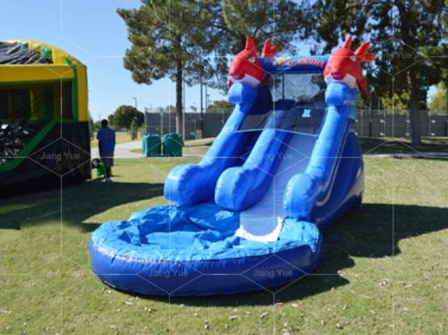 big kahuna inflatable water slide Jyue-IWS-049