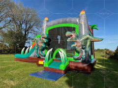 dinosaur bouncy castle with slide Jyue-IC-065
