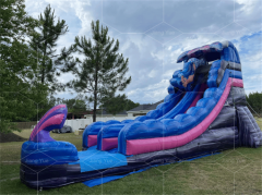 mermaid inflatable water slide Jyue-IWS-069