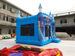 frozen bounce house with slide Jyue-IC-087