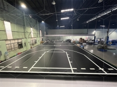 Drop Stitch Material Sports Equipment Indoor Air Track Floor Inflatable Basketball Court Jyue-SC-006