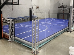 Airtrack factory inflatable air track floor custom sport court for indoor soccer,volleyball, dodgeball Jyue-SC-007