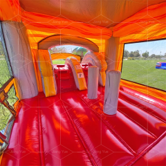 dinosaur bounce house with slide Jyue-IC-080