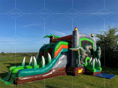 dinosaur bouncy castle with slide Jyue-IC-065