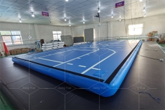 Airtrack factory inflatable air track floor custom sport court for indoor soccer,volleyball, dodgeball Jyue-SC-007