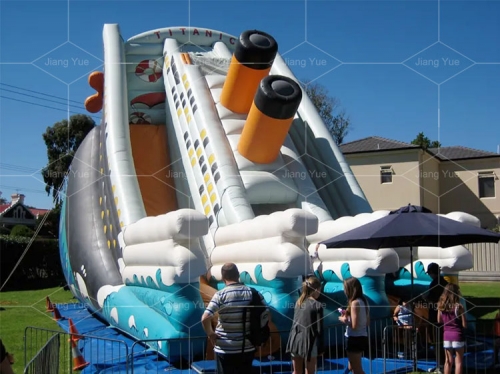 titanic blow up slide Jyue-IDS-005
