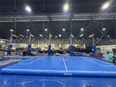 New style sports game outdoor air track floor football inflatable basketball court for sale Jyue-SC-011