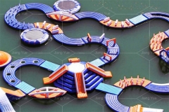 Water Amusement Park Floating Water Aqua Park Inflatable Sea Water Park