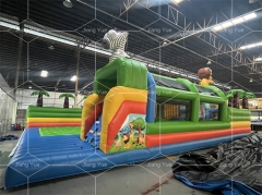 Animal Outdoor Inflatable Playground for Kids Inflatable Amusement Funcity Playground
