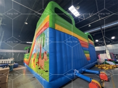 Animal Outdoor Inflatable Playground for Kids Inflatable Amusement Funcity Playground