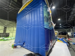 Factory Custom Commercial Outdoor Tiger Inflatable Bouncer Dry Slide