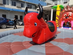 Hot Sale Inflatable Mechanical Bull Ride Machine Kids