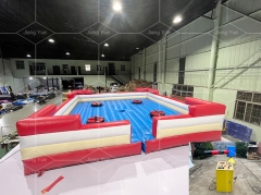 Factory Price 7m Wide Eliminator Meltdown Inflatable Wipeout Games