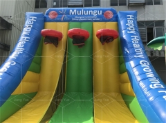 Inflatable Basketball Hoop Shooting Carnival Game