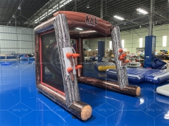Toss Game Kids Playground Interactive Sports Inflatable Axe Throwing Game