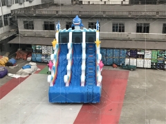Shark Blow Up Slide For Inground Pool