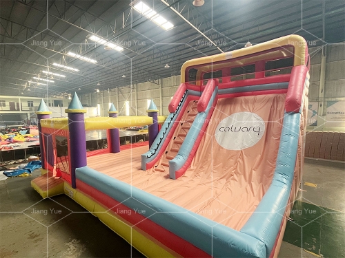 China Inflatable Combo Slide with Jumping Castle Bouncer House
