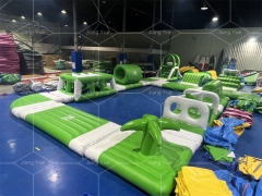 Mobile Land Floating Water Park Pool Inflatable Water Park Equipment Games Aqua Park for Lake