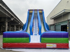 Giant Water Air My Fun Super Large Park Equipment Inflatable Dry Slides For Sale