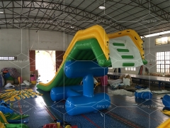 Customized Water Slide Inflatable Boat Slide Yacht Floating Slide For Sale