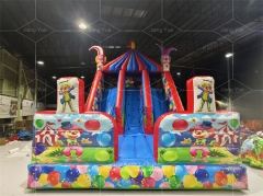 Playground Clown Jumping Castle Inflatable Bouncy Castle with Slide Inflatable Slide
