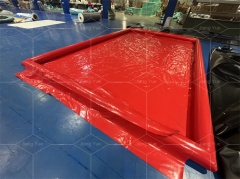 Heavy Duty Inflatable Car Wash Mat Cleaning Garage Plastic Floor Containment Mats
