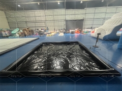 Commercial Customized Water Collector Containment Mat Pvc Portable Inflatable Car Wash Mats