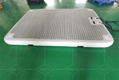 Drop Stitch PVC Inflatable Water Floating Air Dock Platform For Swim