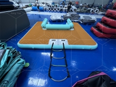 Inflatable Commercial Grade PVC Floating SUP Jet Ski Platform Dock