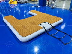 Inflatable Jet Ski Dock for Boats