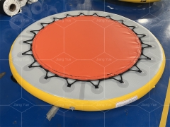 Circle Platform Outdoor Double Water Lounger Pool Float Inflatable Water Hammock