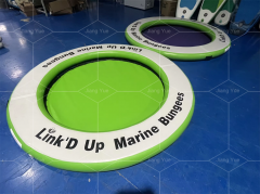 Inflatable Circular Water Hammock Heavy Duty Floating Raft for Adults River Lake Tanning Lounger Factory