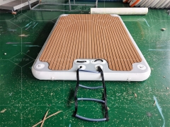 Inflatable Deck Floating Dock In Water Sports Inflatable Water Platform