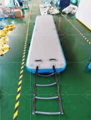 Blue Inflatable Boat Dock Platform