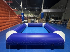 Pvc Inflatable Water Pool Blue Inflatable Large Swimming Pool for Kids