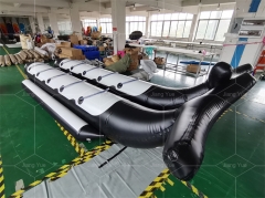 Heavy Duty PVC 6 Rider Inflatable Banana Tube Boat