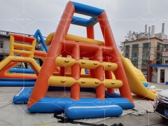 Commercial Water Slide Floating Water Slide Inflatable Pool For Sale