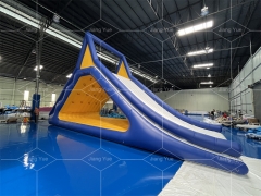 Inflatable Floating Water Park Trampoline Water Triangle Slide for Adults and Children