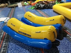 Custom Airtight Inflatable Seesaw Water Toys Sport Games Floating Inflatable Water Teeter-Totter for Kids and Adults